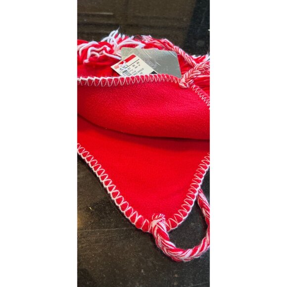 Vtg Detroit Red Wings Hockey Mohawk Hat White Red Reebok Face Off Headwear NHL - Picture 7 of 10